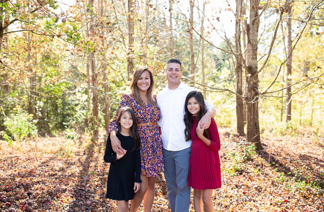 family portrait photographer in wake forest