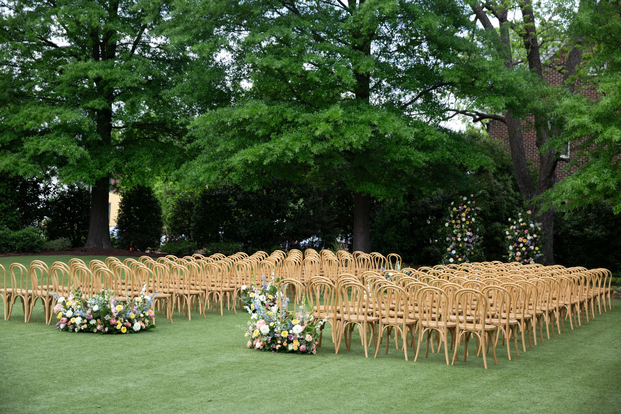 Merrimon-Wynne ceremony setup