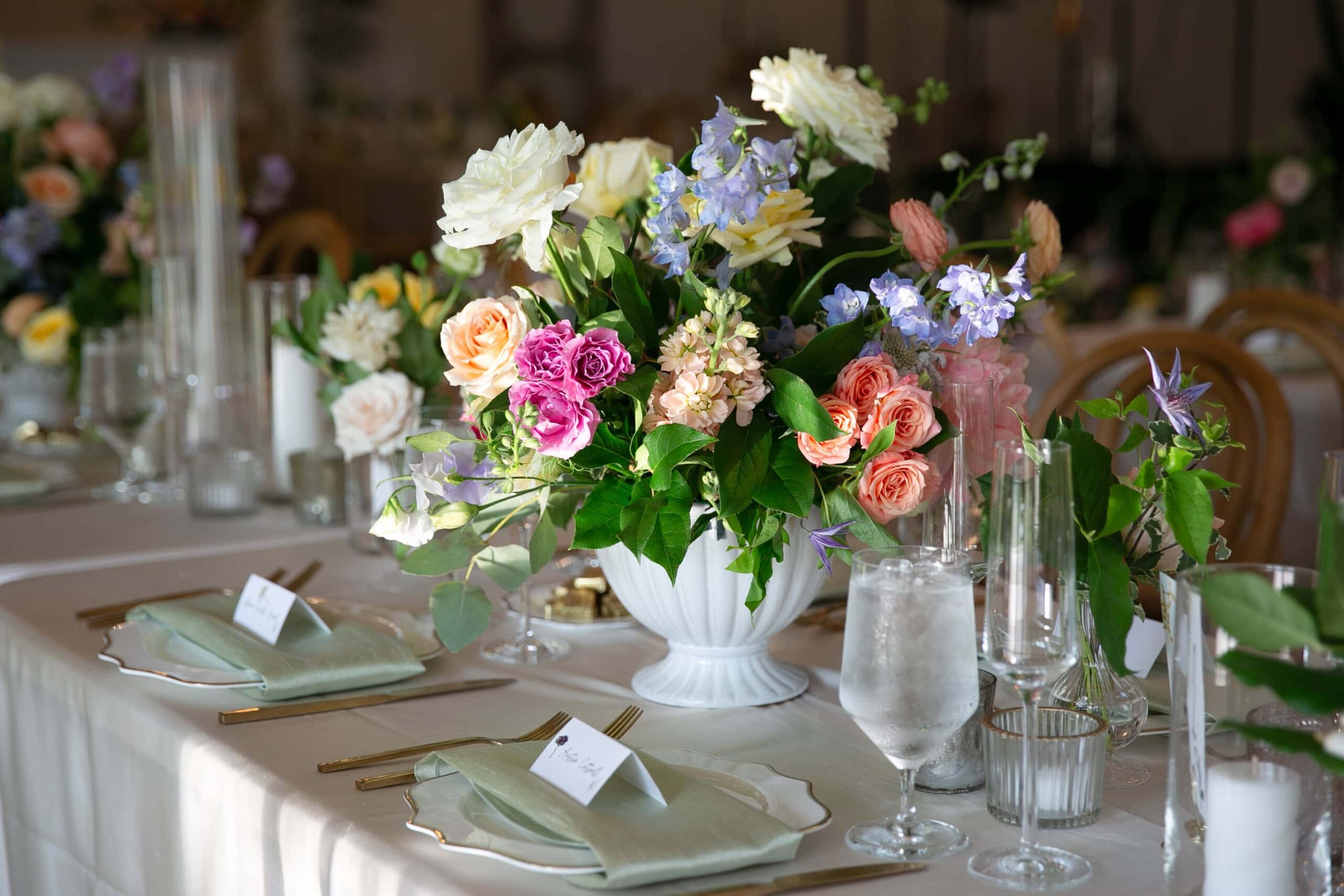 Spring florals at the Merrimon-Wynne House