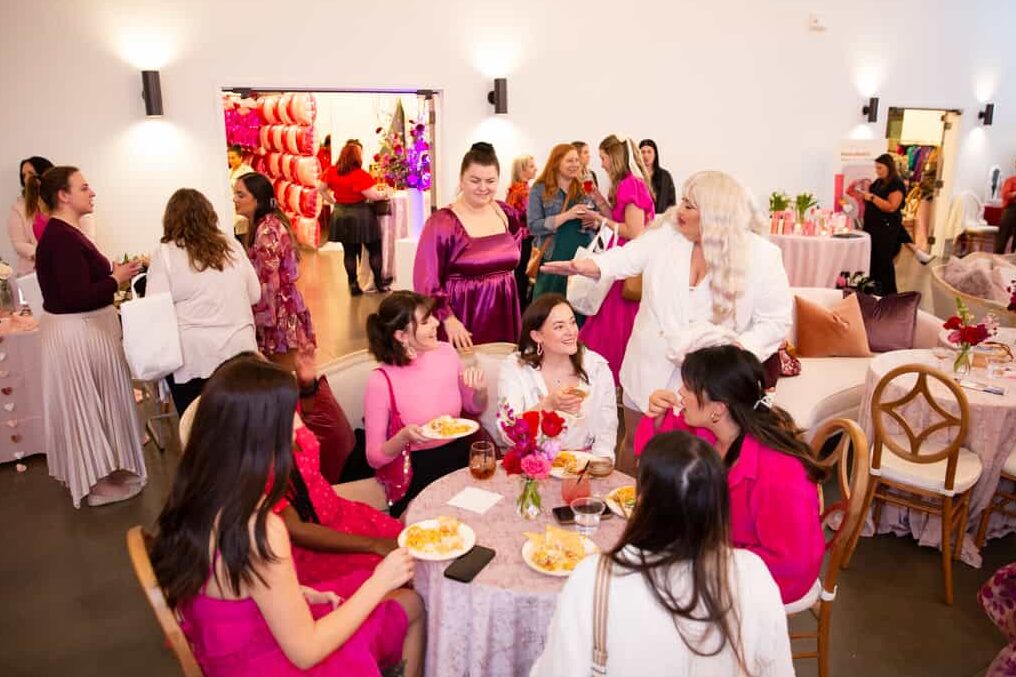 Party goers having mingling at an Event at the Maxwell Raleigh, NC