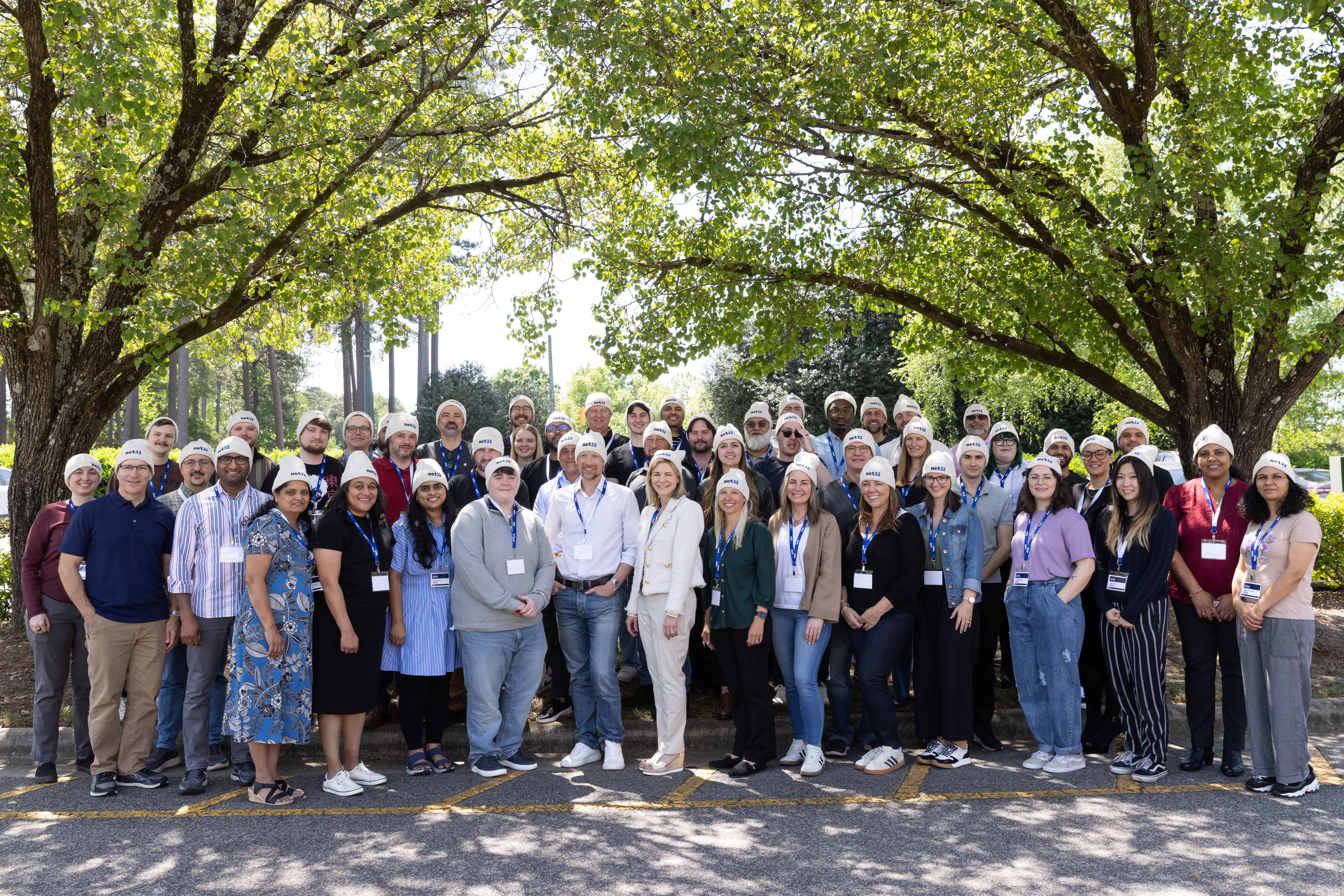 large team photo by rtp corporate photographer